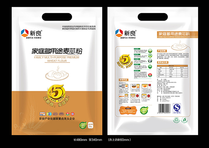 新良面粉包装