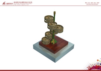 坦克部队废旧零件雕塑设计