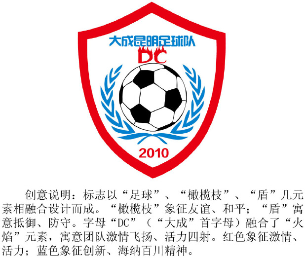 足球队队徽logo设计