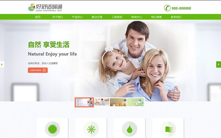 企业服务型网站