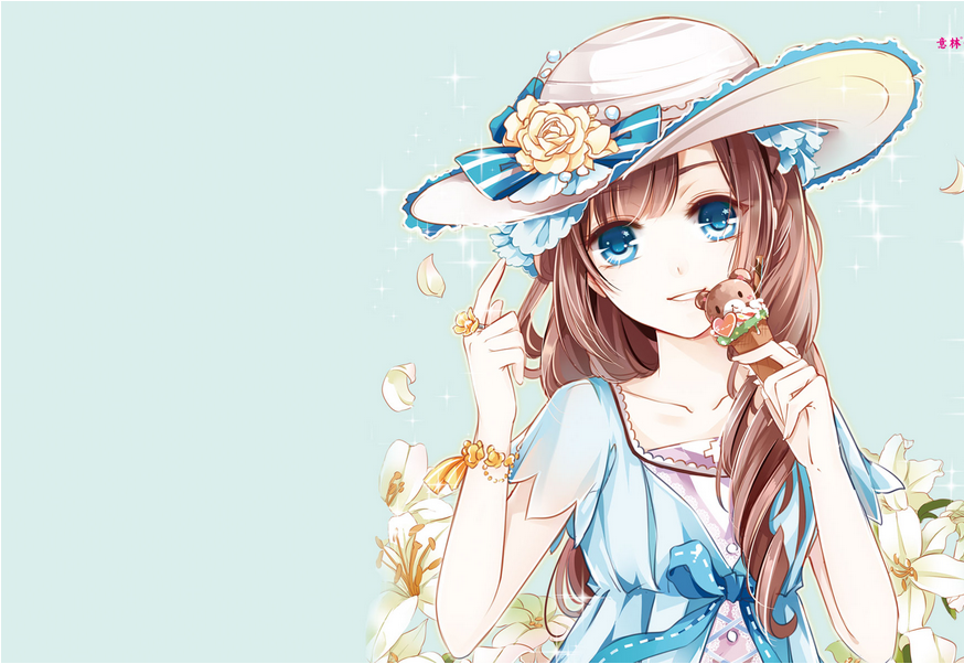 唯美少女动漫卡通人物设计欣赏
