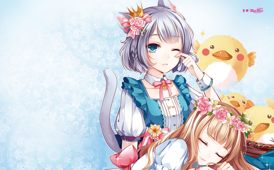 唯美少女动漫卡通人物设计欣赏