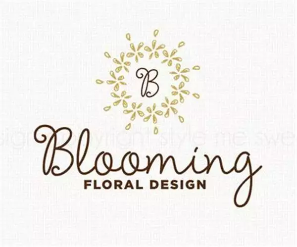 听说你想开一家花店,你的LOGO设计准备好了吗?