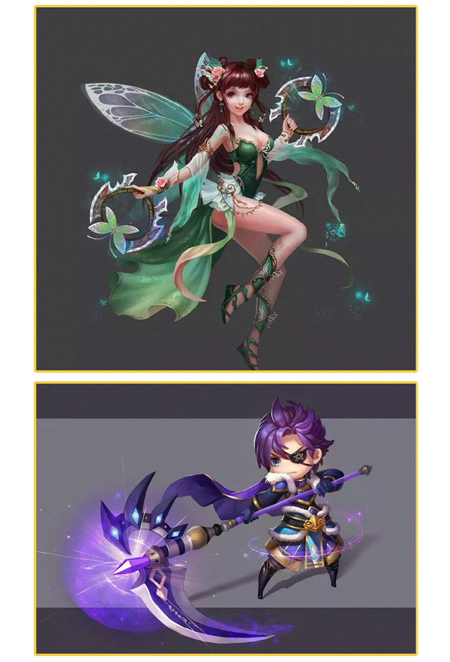 游戏角色/卡通形象/游戏人物