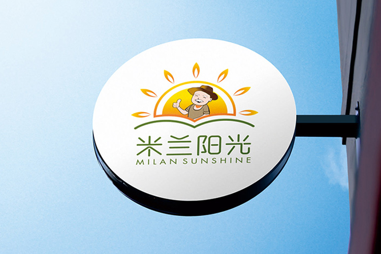 米兰阳光 LOGO设计