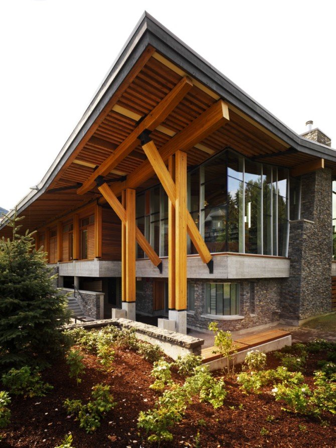 建筑欣赏:加拿大Whistler公共图书馆 绿色建筑设计欣赏:加拿大Whistler公共图书馆