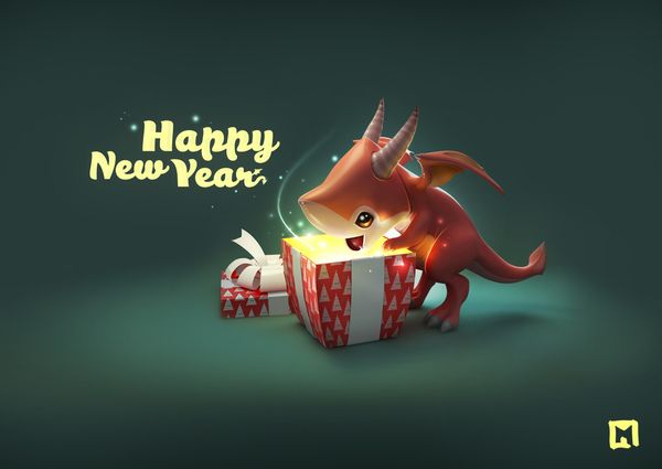 俄罗斯设计师贺卡设计
