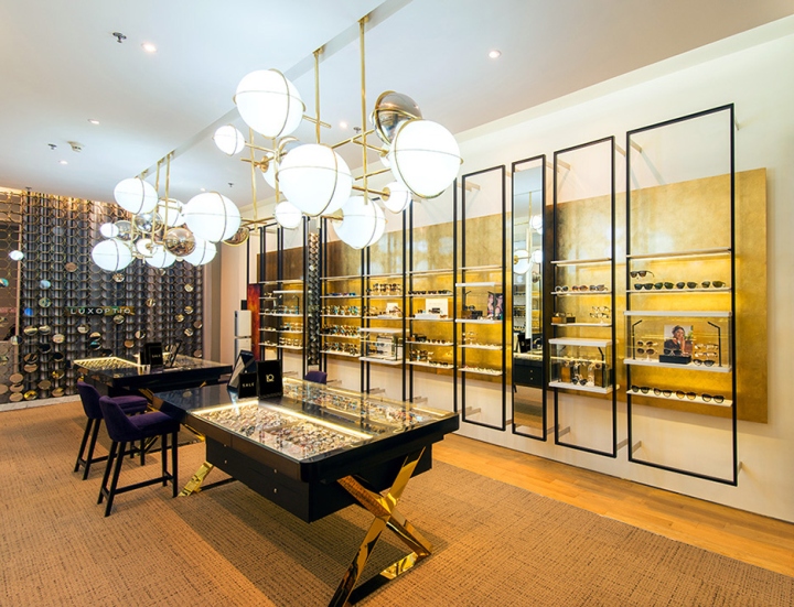 Luxoptiq眼镜店装修设计