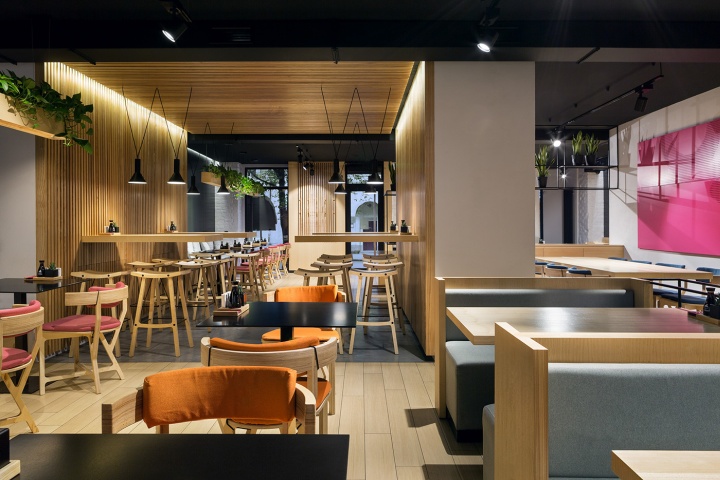 乌克兰Yaposhka日本料理餐厅室内设计 乌克兰Yaposhka日本料理餐厅室内设计