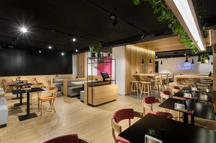 乌克兰Yaposhka日本料理餐厅室内设计 乌克兰Yaposhka日本料理餐厅室内设计