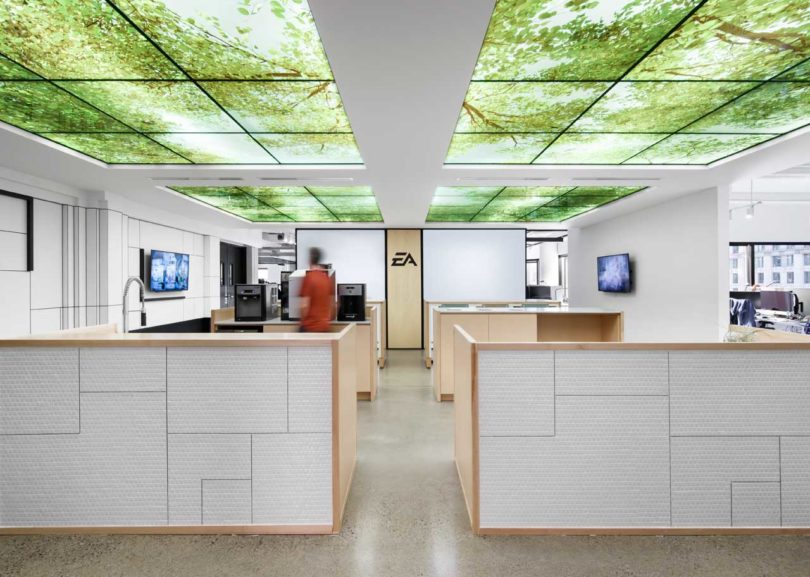 Electronic Arts蒙特利尔办公室设计 简约风格的蒙特利尔办公室设计