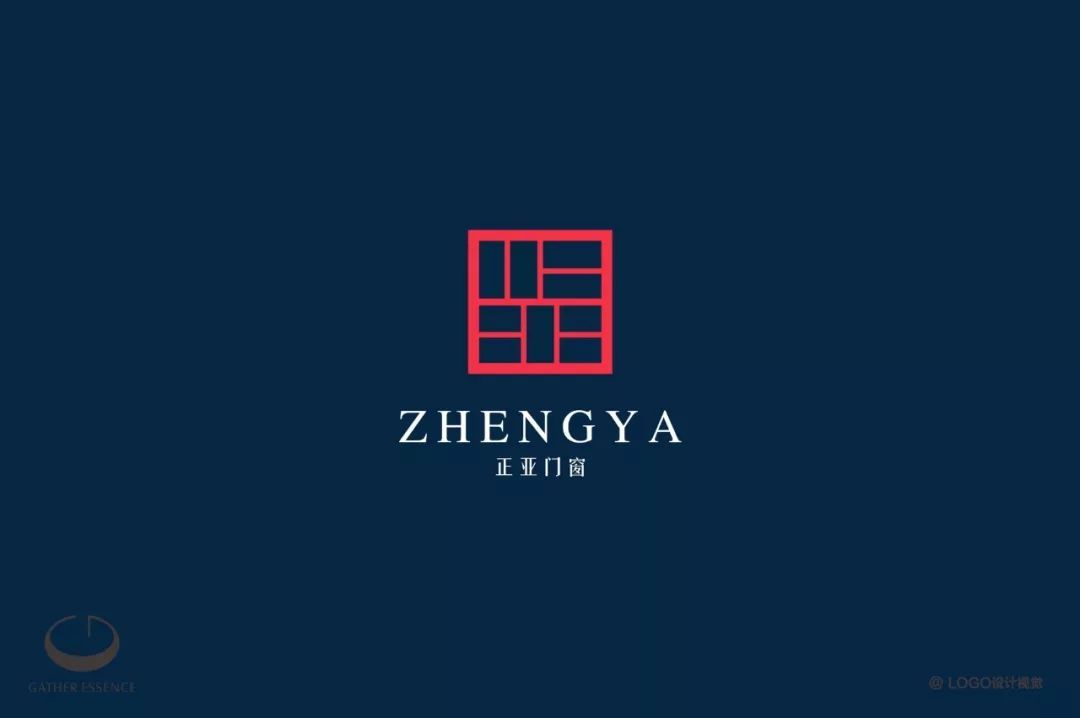 正亚门窗LOGO设计