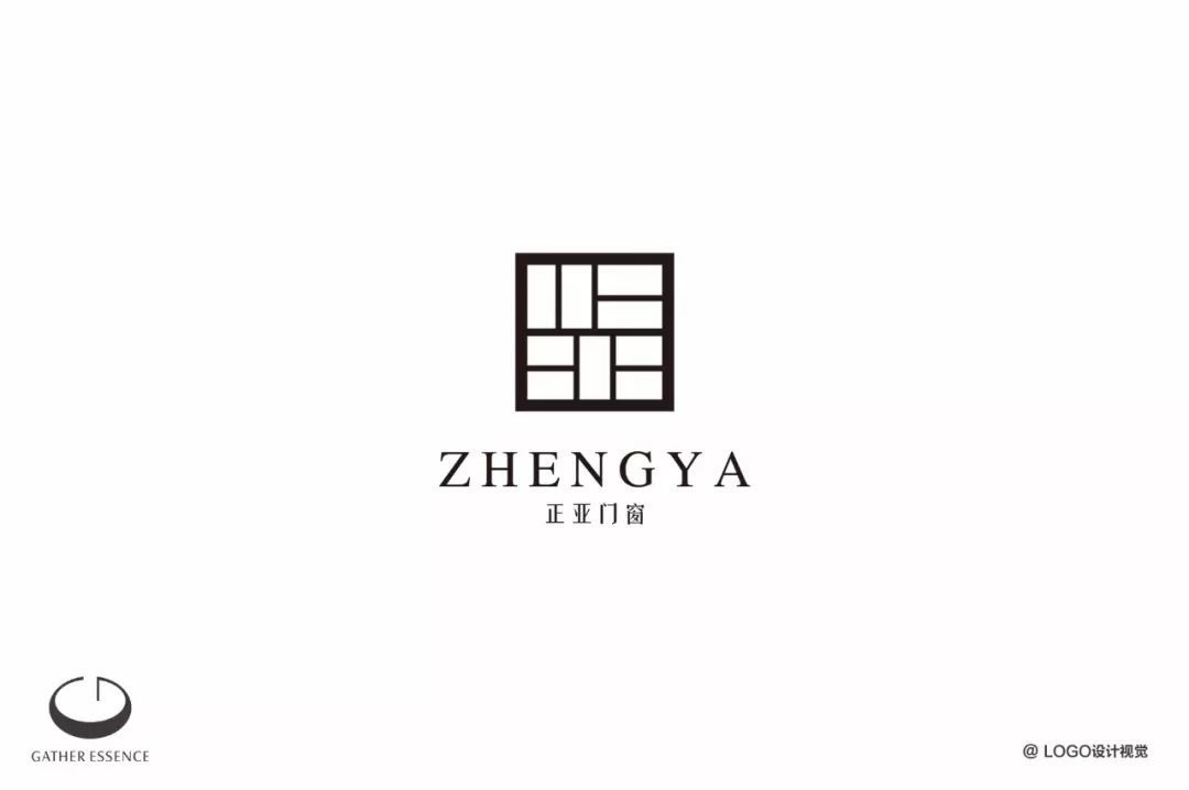 正亚门窗LOGO设计