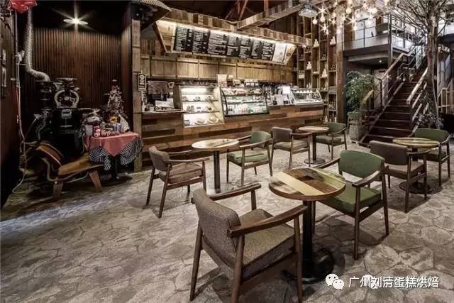 韩系小清新风甜品店设计效果图