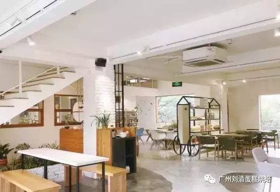 韩系小清新风甜品店设计效果图