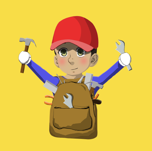 企业形象卡通人物logo设计