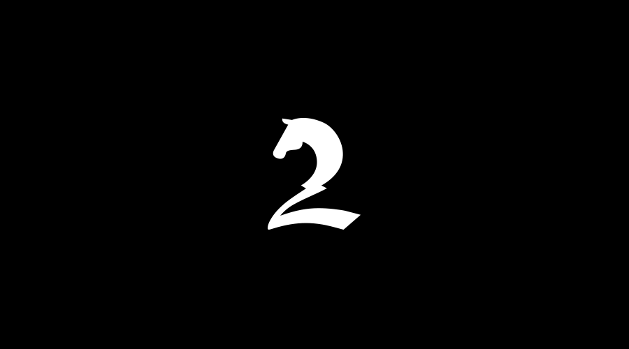 2019充满创意的数字logo设计图片欣赏