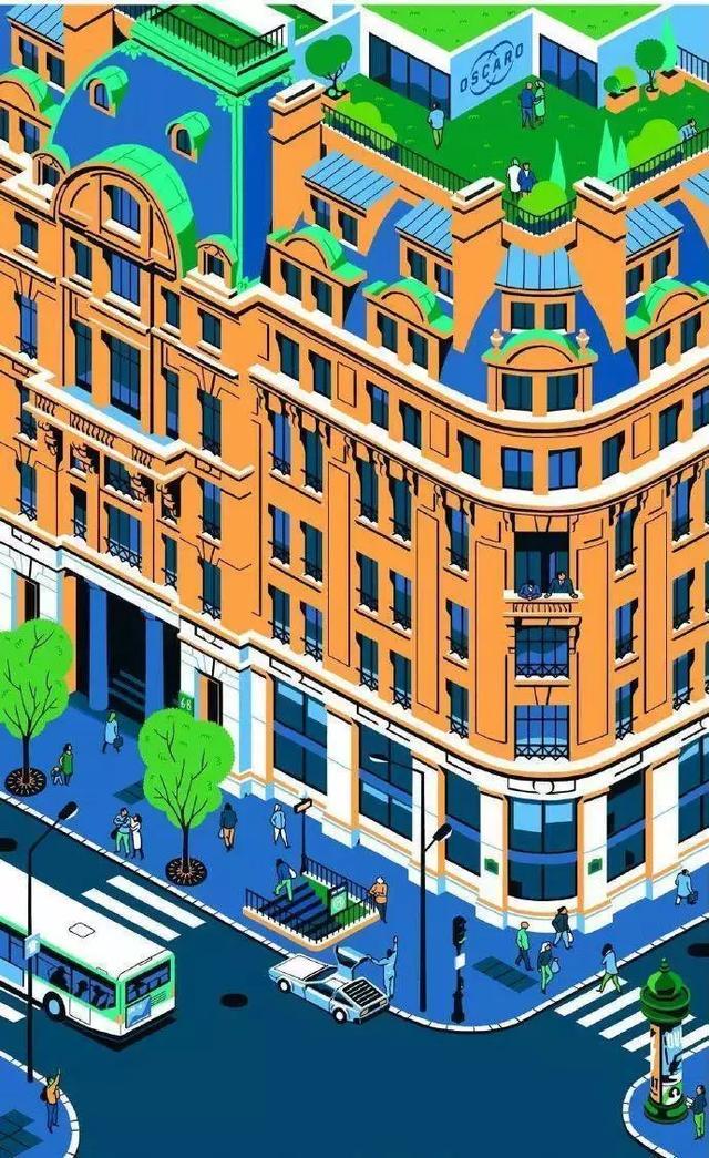 2019国外城市插画设计作品案例欣赏​​​​