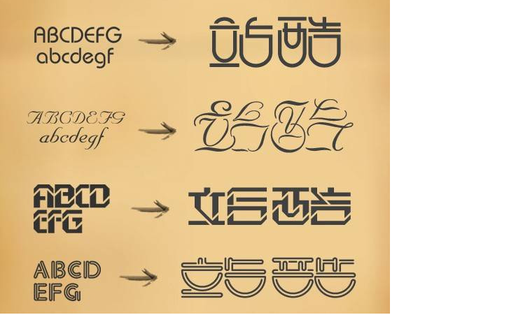PS常用字体设计方法与技巧