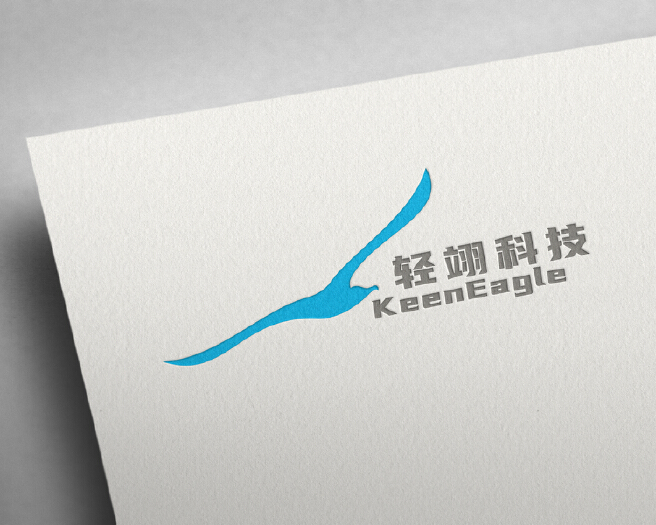 轻翊科技LOGO设计及简单应用案例展示