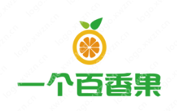 “一个百香果”logo设计,简单粗暴有创意