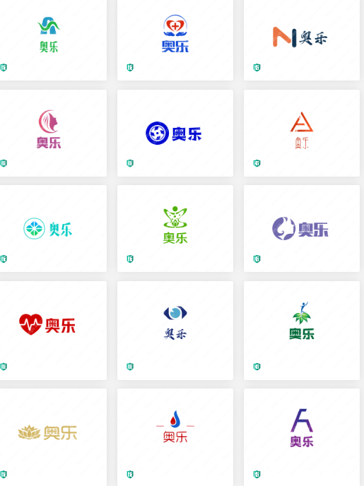 口腔医疗LOGO设计：奥乐