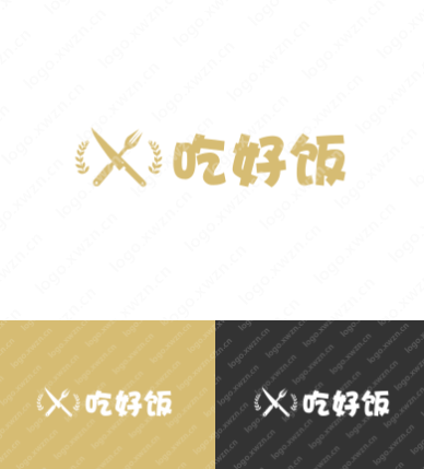LOGO设计 | 案例展示 | 美食餐饮 |吃好饭