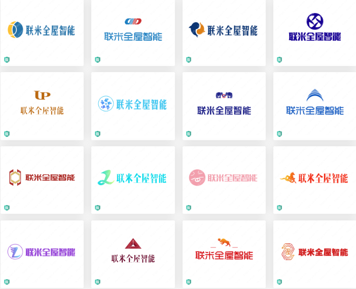 智能家电行业logo设计案例合集： 联米全屋智能