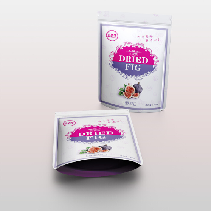 坚果果干休闲食品LOGO+包装设计：果夫子