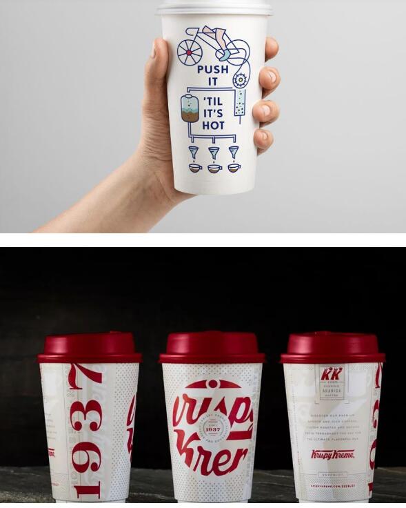 好看洋气的纸杯/饮品杯创意设计