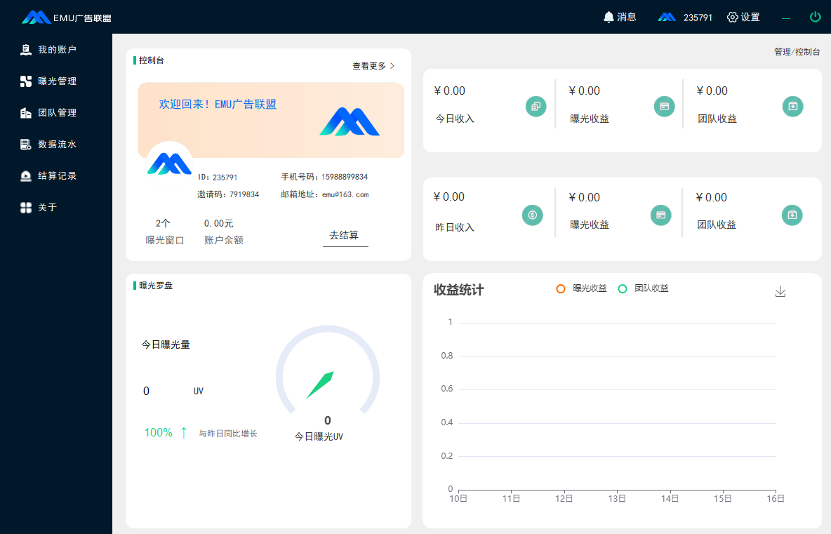 广告联盟曝光系统