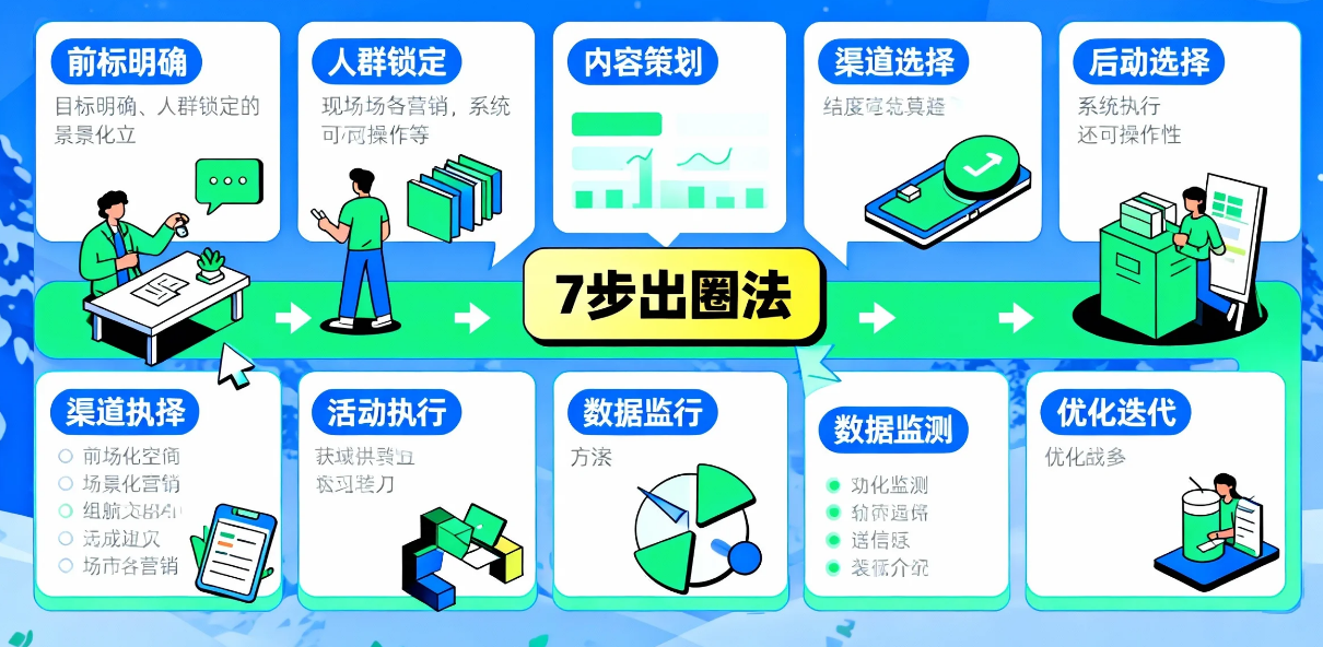 小寒营销破圈指南：从内容到触达的 7 步实操法，新手也能快速上手!