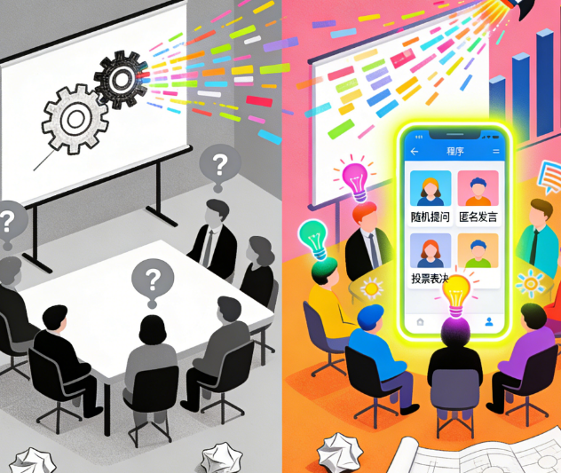会议冷场创意枯竭？一款头脑风暴在线答题小程序工具如何让团队脑暴效率翻倍