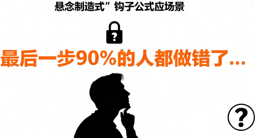3秒定生死!7种“钩子公式”让你的视频开头留住90%的观众