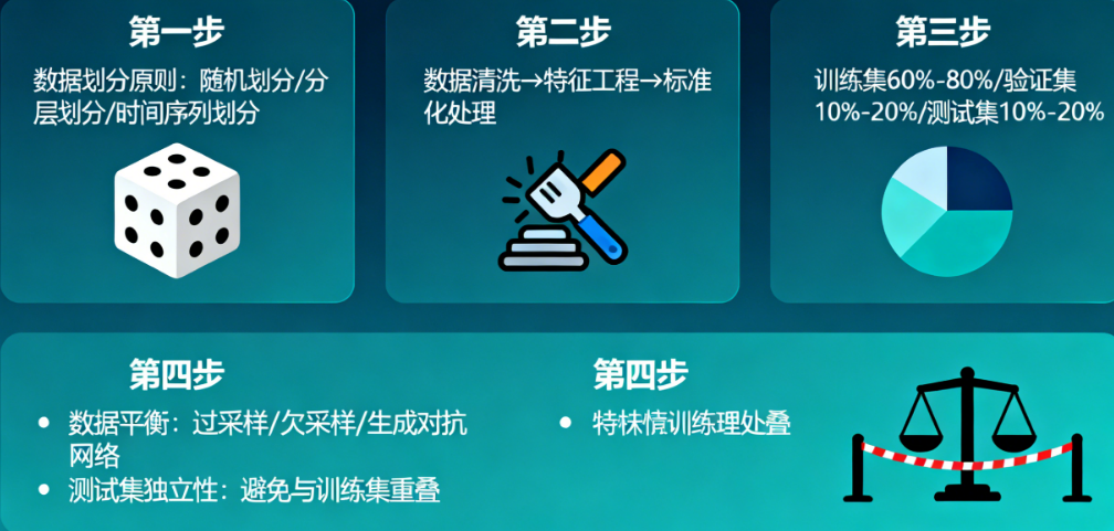 有效数据划分的3大核心原则与4步标准化流程，构筑模型泛化能力的基石