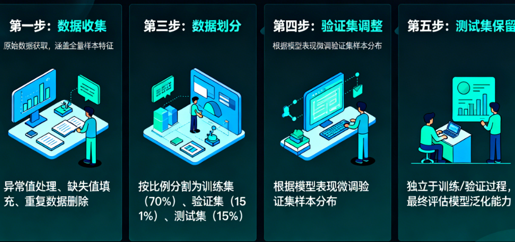 有效数据划分的3大核心原则与4步标准化流程，构筑模型泛化能力的基石