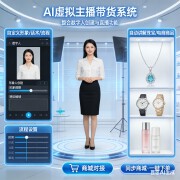 AI 虚拟主播带货系统