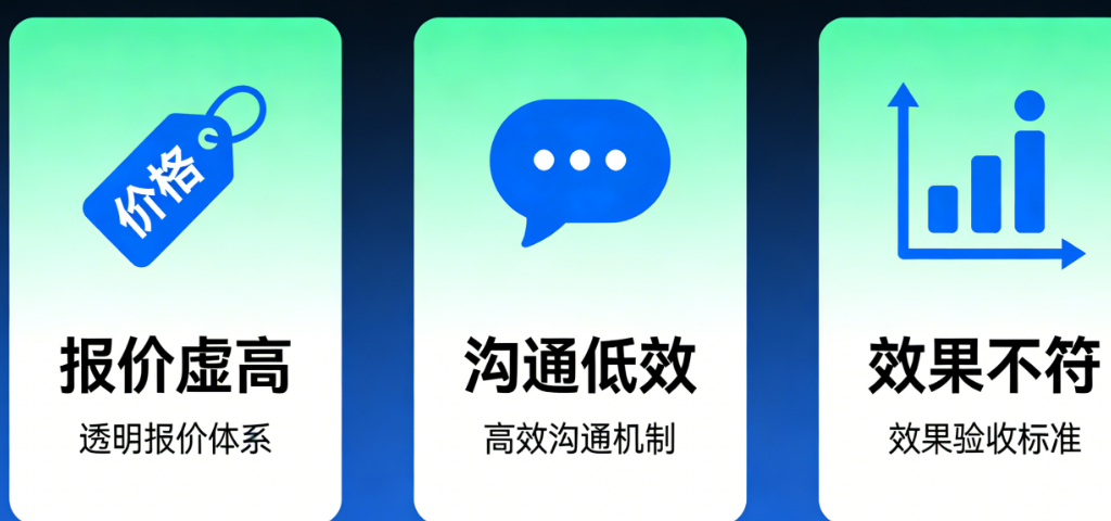 你的网站设计合作还在踩坑?破解报价虚高、沟通低效、效果不符的三大顽疾