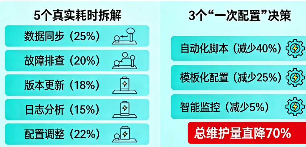 智能体维护的5个真实耗时拆解，及让维护量直降70%的3个“一次配置”决策