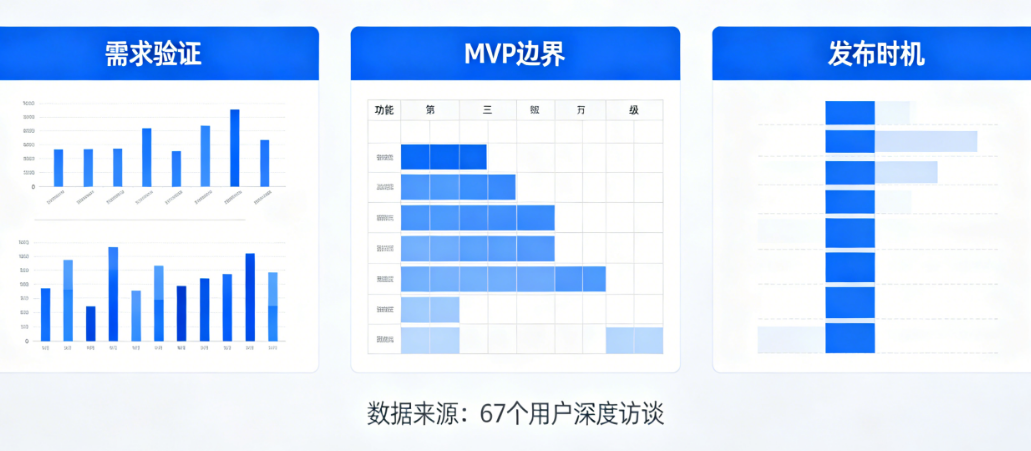 为什么你认真做了6个月,用户却不领情?从需求验证、MVP边界到发布时机的“67个用户”归因报告