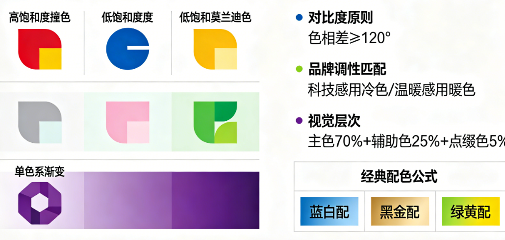 选对颜色,让用户3秒记住你的品牌——logo配色终极指南