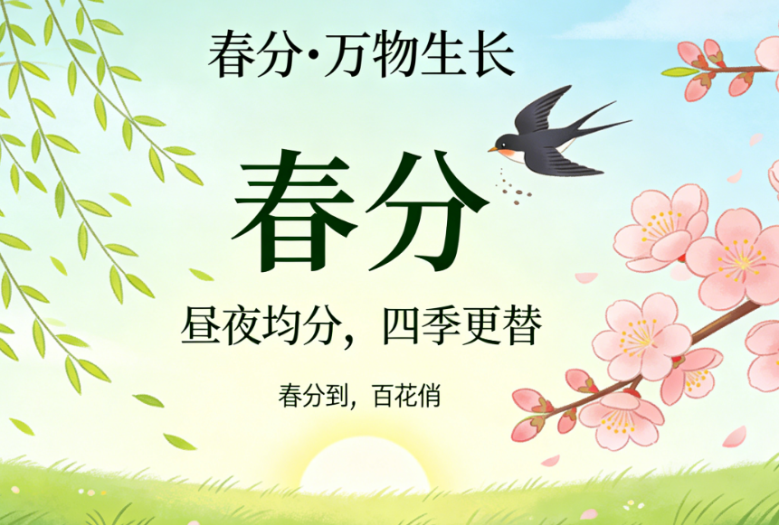 二十四节气 春分|春色正中分，人间恰良辰