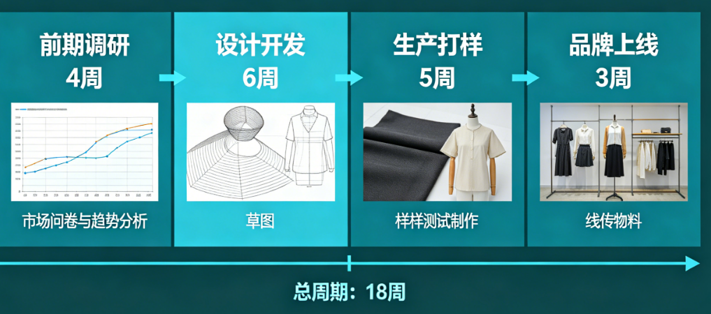 从0到1打造服装品牌：设计全流程时间拆解（附周期表）