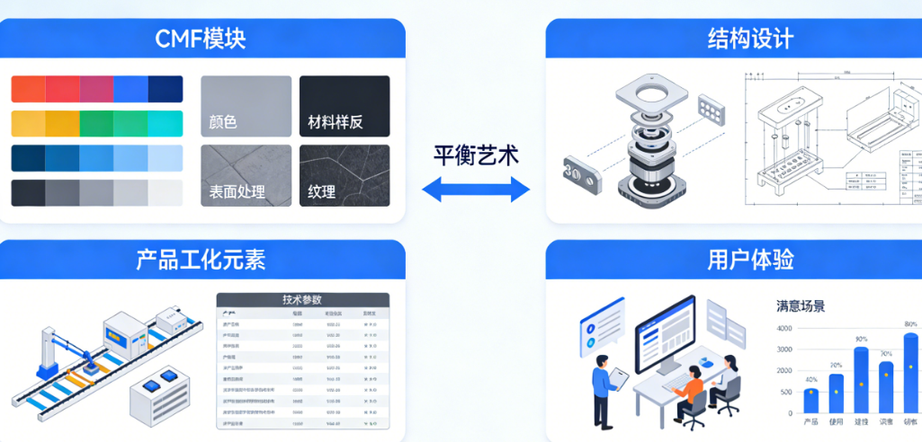 从CMF到结构设计:工业设计公司在产品工程化与用户体验之间的平衡艺术