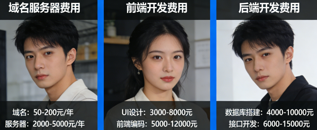 手机网站开发报价全攻略:从域名服务器到前后端功能,拆解每一项费用的合理区间