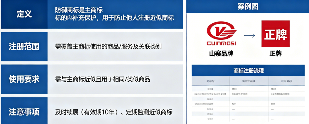 品牌被山寨却无力维权?揭秘防御商标注册中不可忽略的几大核心要素