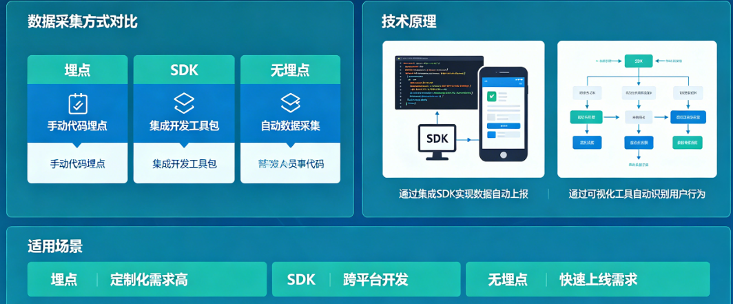 APP数据追踪怎么实现?埋点、SDK还是无埋点?——APP数据采集实现指南