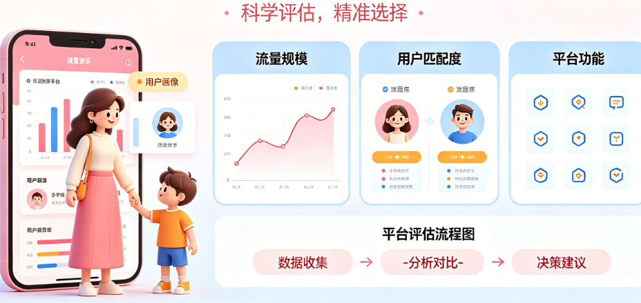 亲子游乐小程序平台别乱选!从流量规模到用户匹配的完整平台评估指南