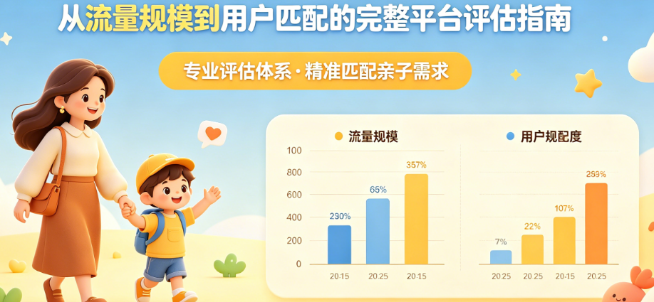 亲子游乐小程序平台别乱选!从流量规模到用户匹配的完整平台评估指南