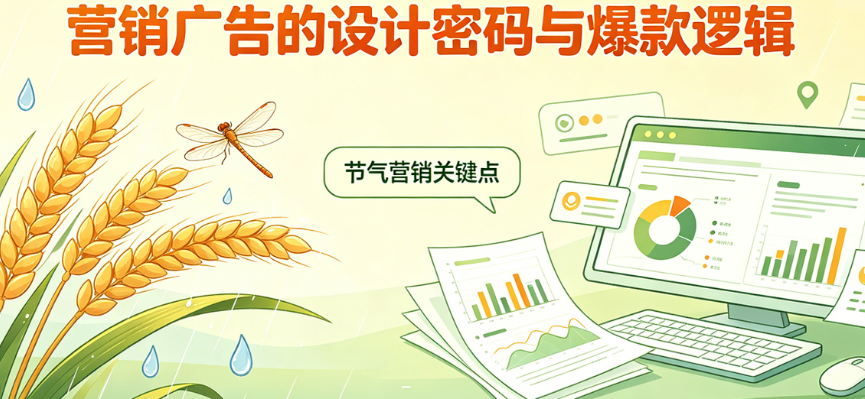 小满广告做了没水花?揭秘节气营销广告的设计密码与爆款逻辑